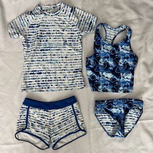 Eddie Bauer Girls Bathing Suit Set